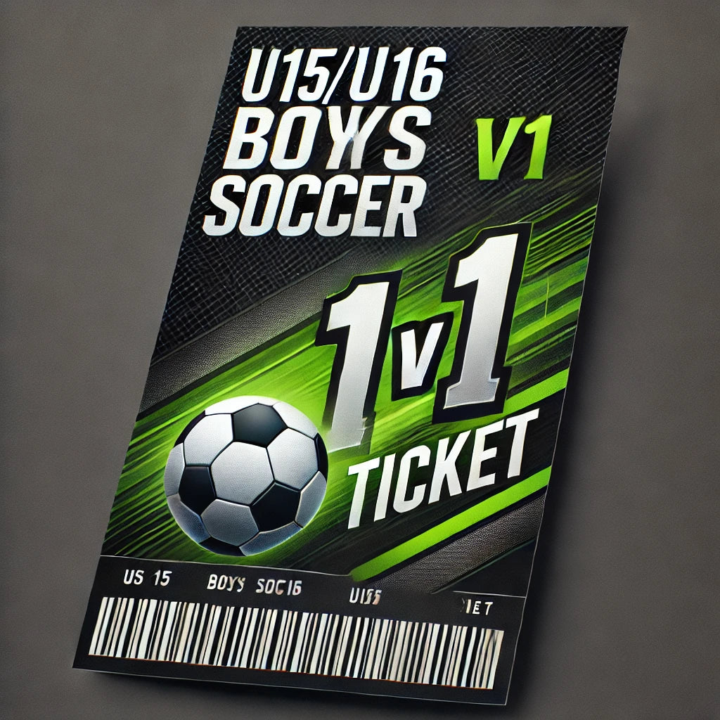 U15/U16 Boys Soccer 1 v 1 Ticket